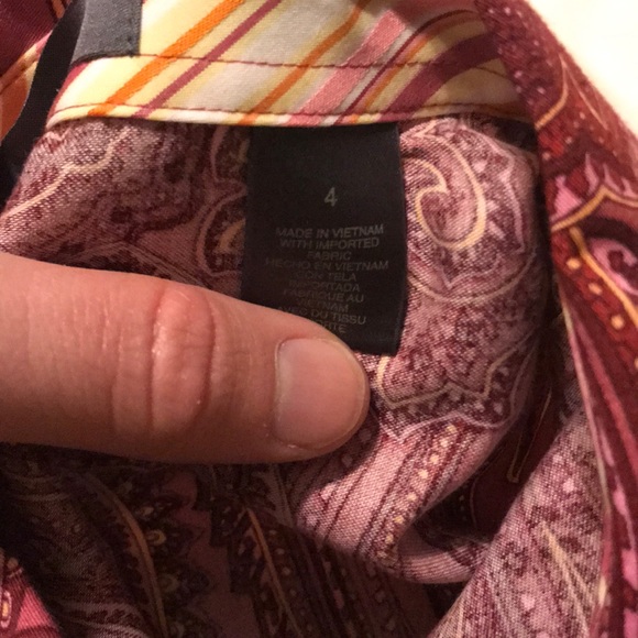 70’s inspired paisley patterned dress shirt! - Picture 6 of 8